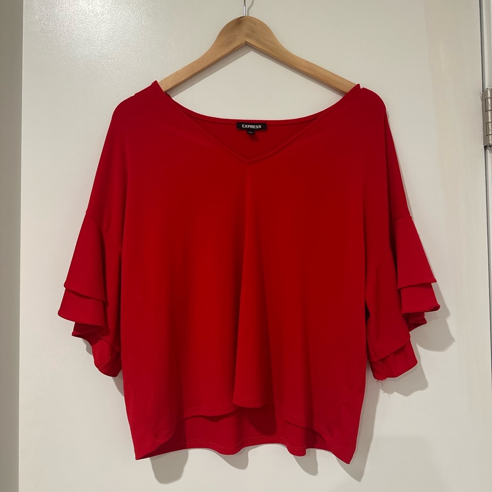 Worn once! Party blouse, great material